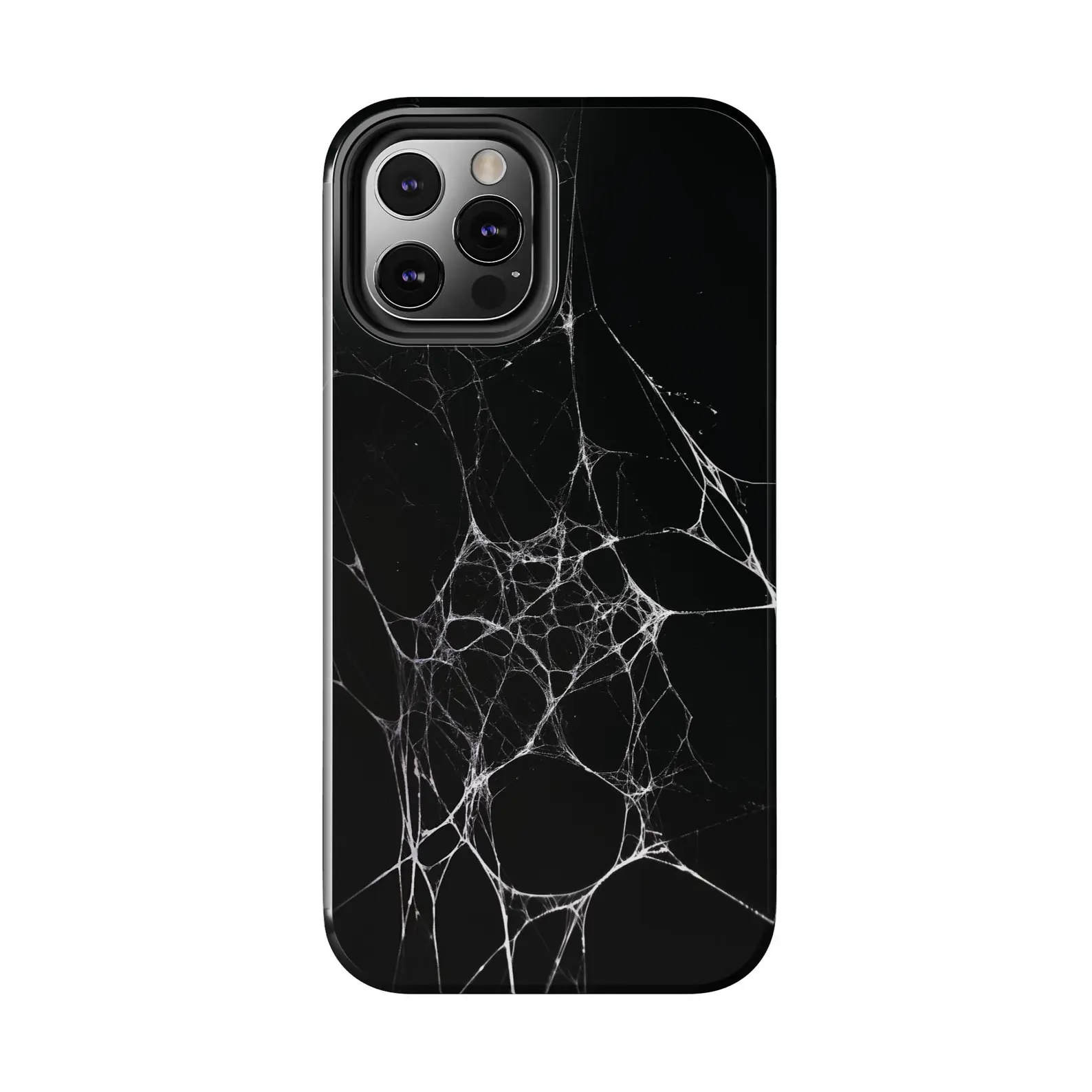 Spiderweb V3 Phone Case for iPhone 16 15 14 13 12 11 Pro Max Mini Plus Samsung S24 S23 S22 S21 Cute Spooky Spider Phone Case Halloween Gift					