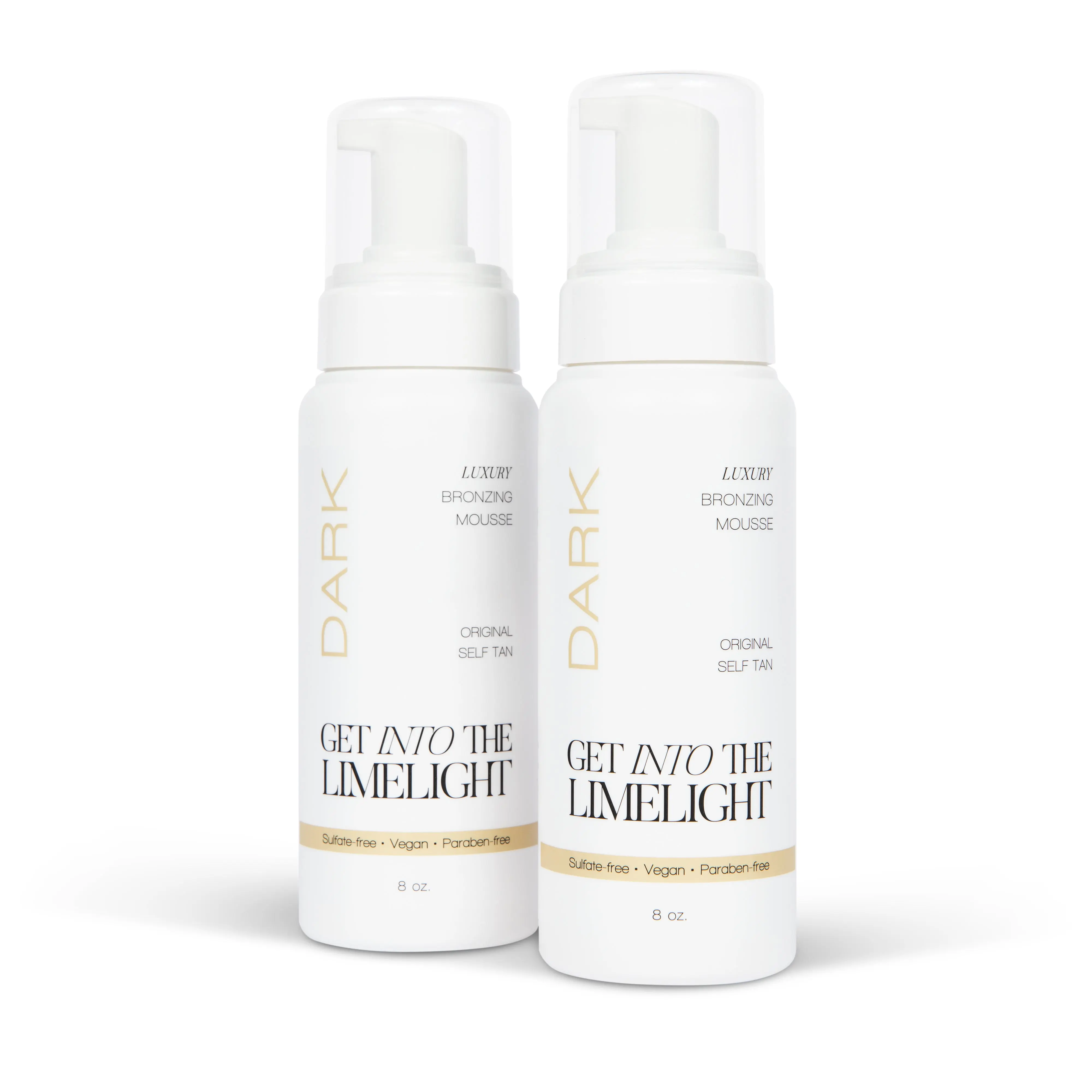 Twin Pack: Dark Sunless Tanning Mousse