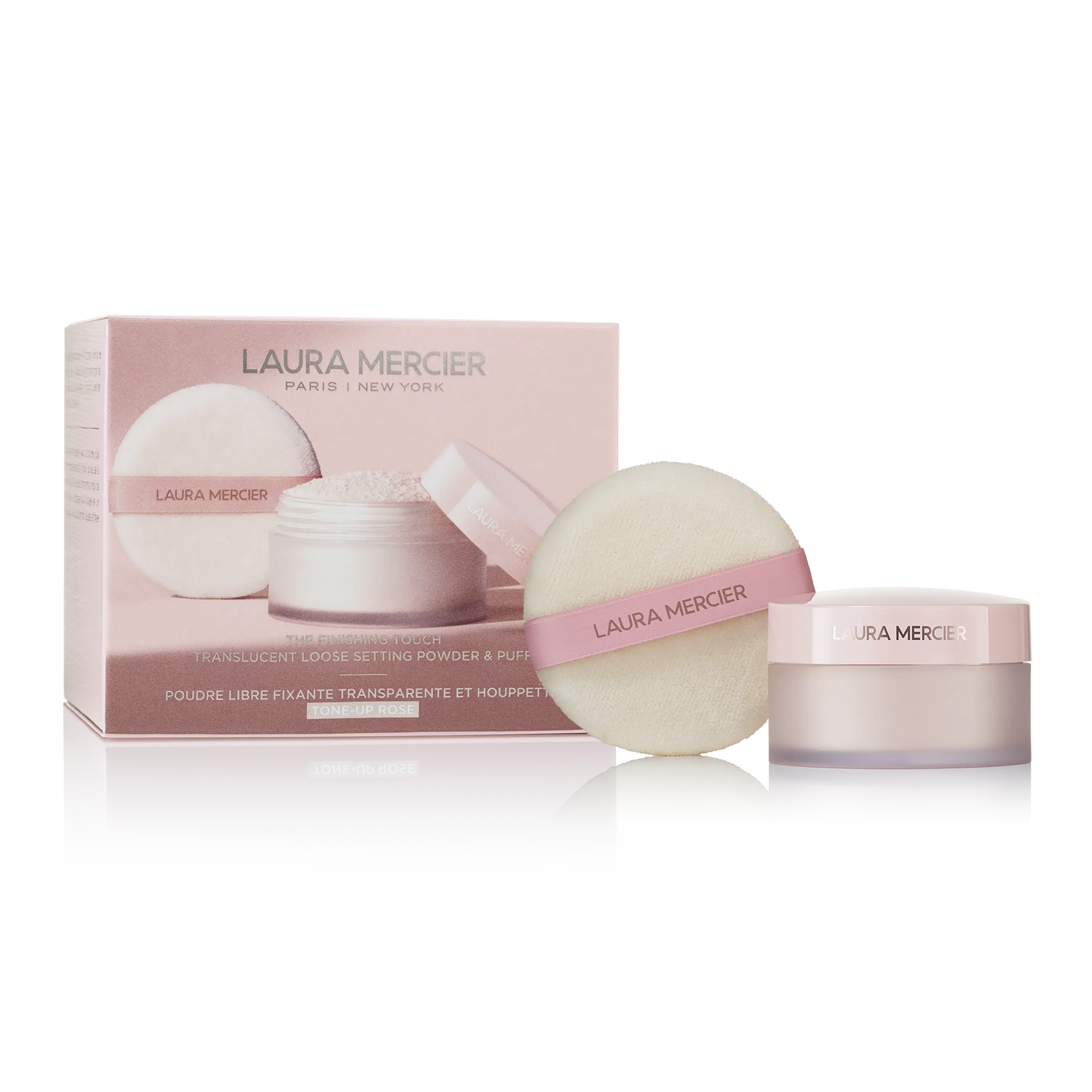 Translucent Loose Setting Powder & Puff Tone-Up Rose Holiday Set