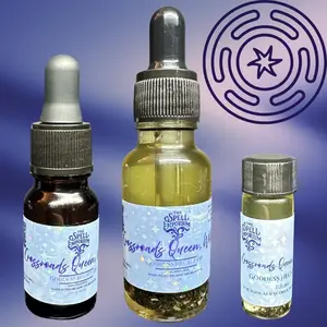 Crossroads Queen-Witch-Goddess Hecate Mint Blend Essential Oil with Dropper for Aromatherapy & Alternative Health Treatments