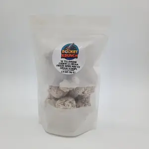 12 Tillamook Cookies and Cream Freeze Dried MINI Ice Cream Scoops Snack Sweet Desserts Astronaut Ice Cream Milk Dry Container