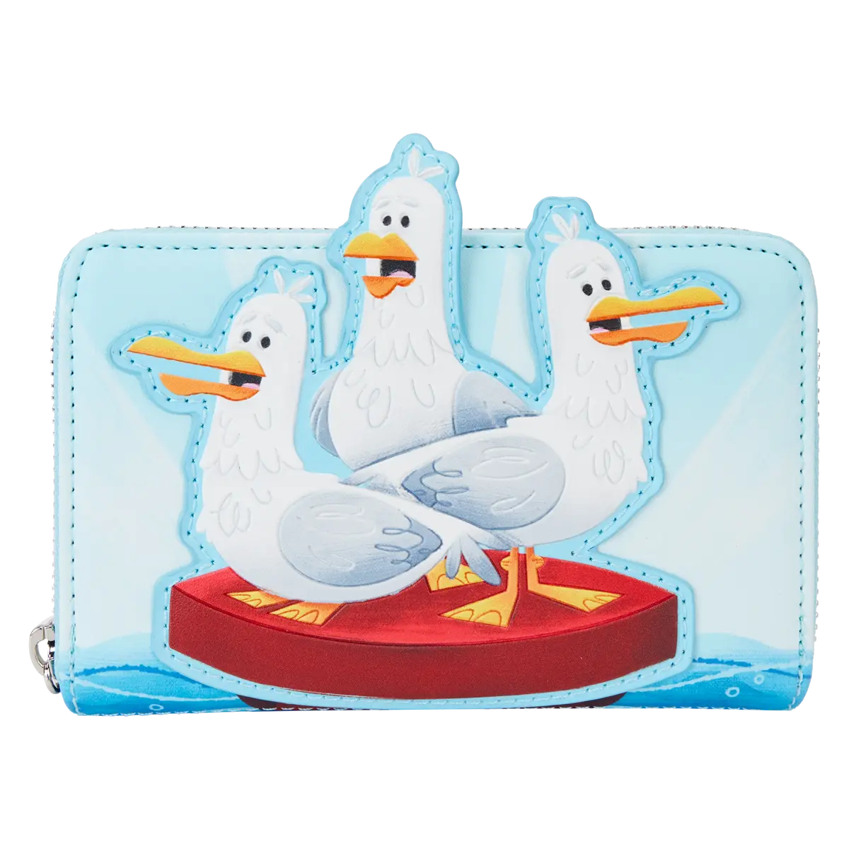 Finding Nemo Seagulls Mine Mine Mine Zip Around Wallet