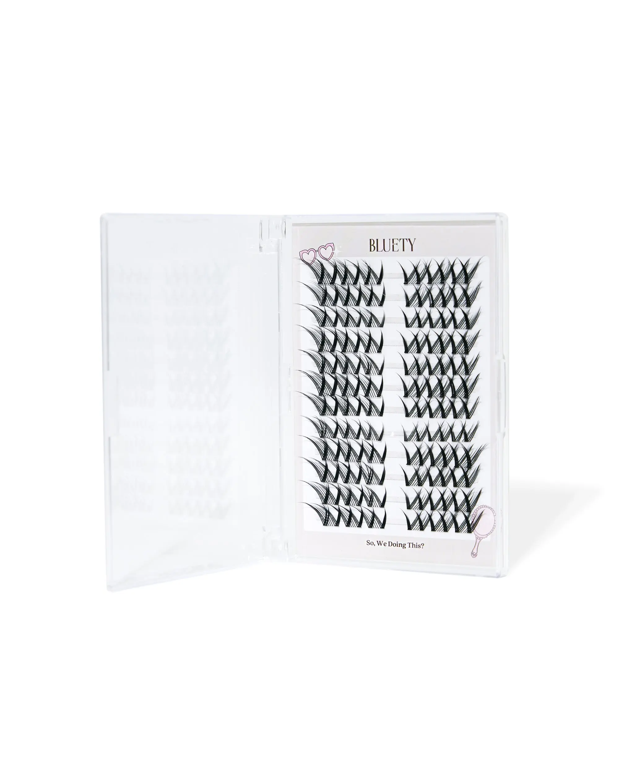 So, We Doing This Lash  | 13mm Dolly Lash, Wispy Lashes, Anime Manhwa Lashes, Invisible Band, Vegan, Cruelty Free, Reusable