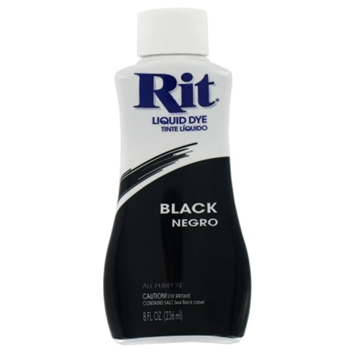 212 MAIN Rit All-Purpose Black Liquid Fabric Dye - 8 Oz Pack of 3, Blends for Fiberglass, Linen, Sports & Outdoor Boating Water Sports Fabric Dyeing