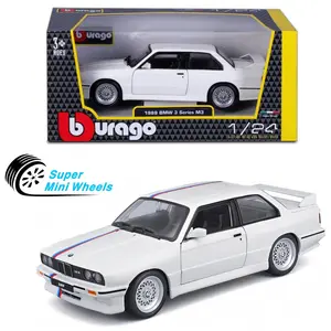 Bburago 1:24 1988 BMW M3 E30 White 18-21100