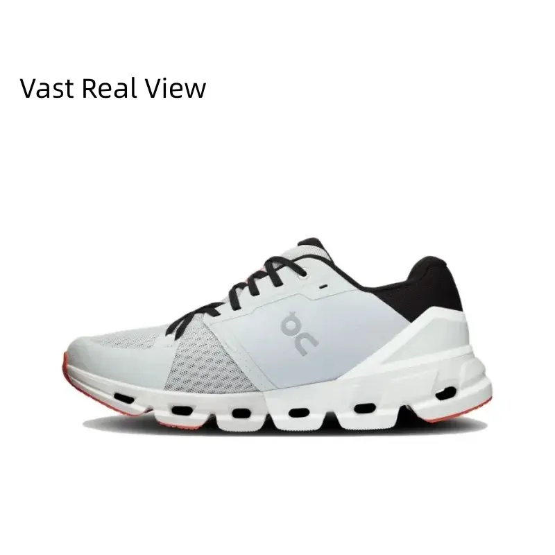 Lightweight Stability Running Shoes, Glacier Gray and White Colorway, CloudTec Cushioning Midsole