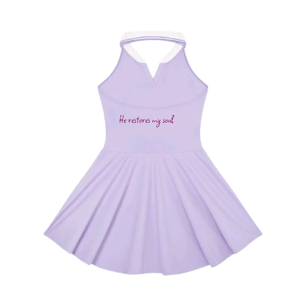 Tennis Dress, Breathable Quick-Dry Fabric, for Women's Casual Match & Training Wear