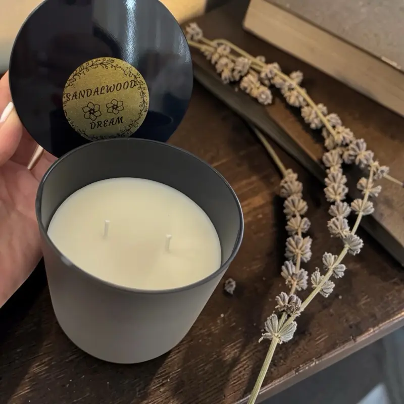 Sandalwood candle