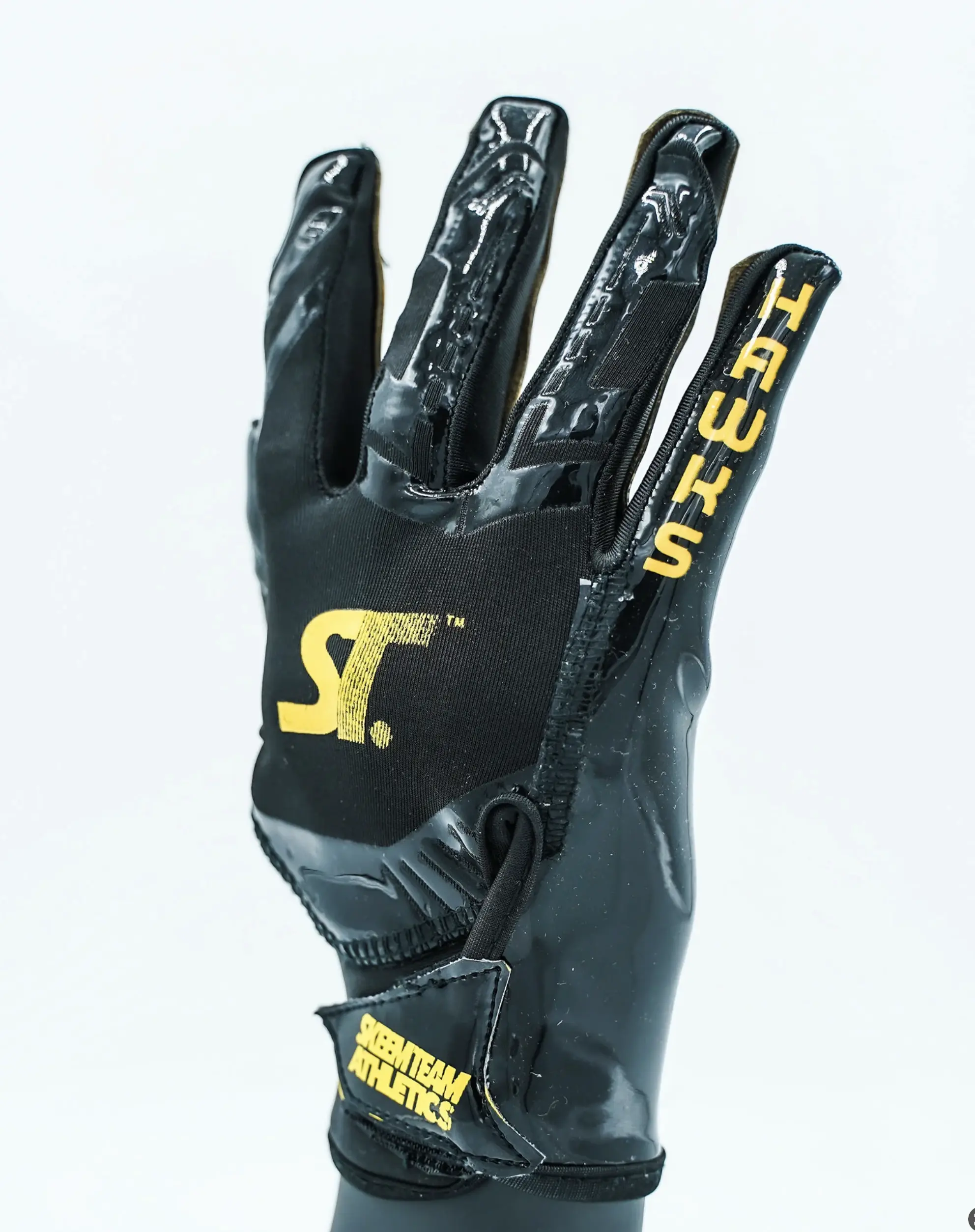 North Philly BlackHawks - Skeemteam Unisex Football Gloves for Enhanced Grip and Control Ideal for Practice and Matches Comfortable and Flexible Design with Unique Stylish Design