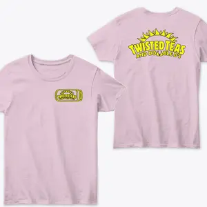 ‘Light Twisted Teas and Double D_s’ t-shirt - The perfect combination of drink and style