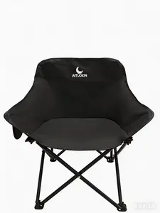 Outdoor folding chair with double-layer thickened fabric and a reinforced frame; moon chair/camping chair; portable stool; fishing chair; beach lounge chair; picnic table set; indoor office leisure chair; comfortable recliner