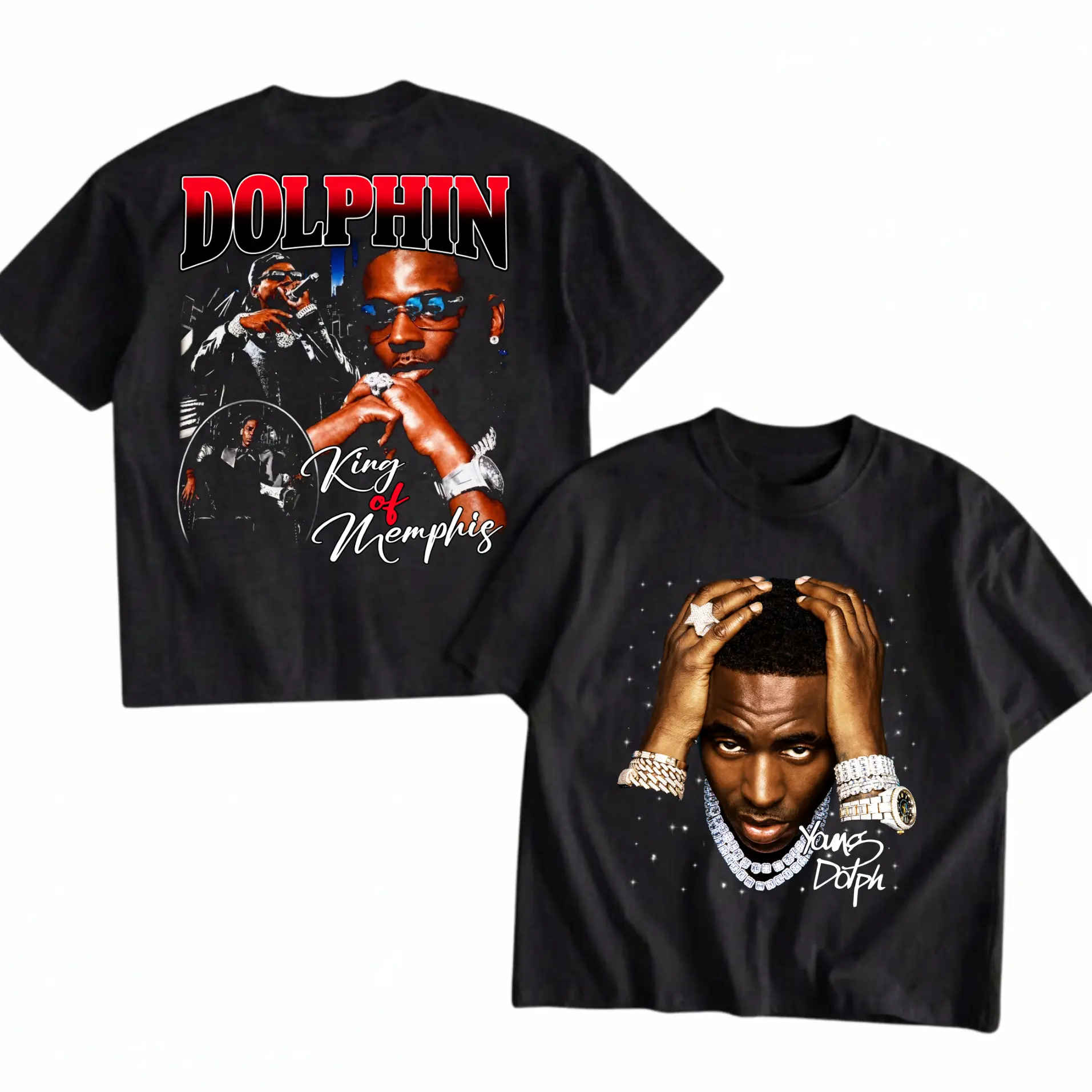 Young Dolph Bootleg Shirt, Vintage Hip Hop Graphic Tee, Retro Rap T-Shirt, Memphis Streetwear, Y2K Music Lover Gift