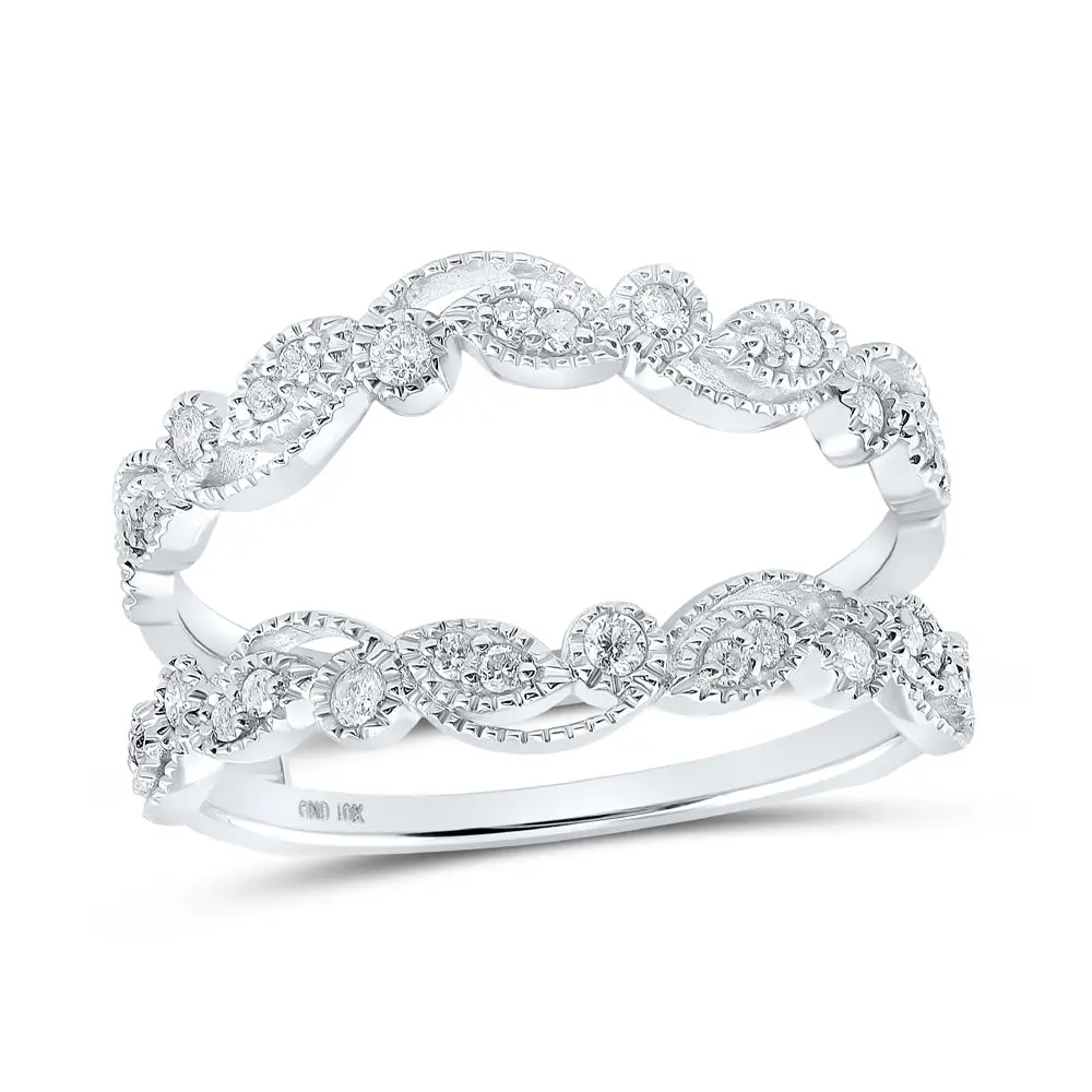 1/4Ctw-Dia Cn Enhancer Ring (3.1 grams)