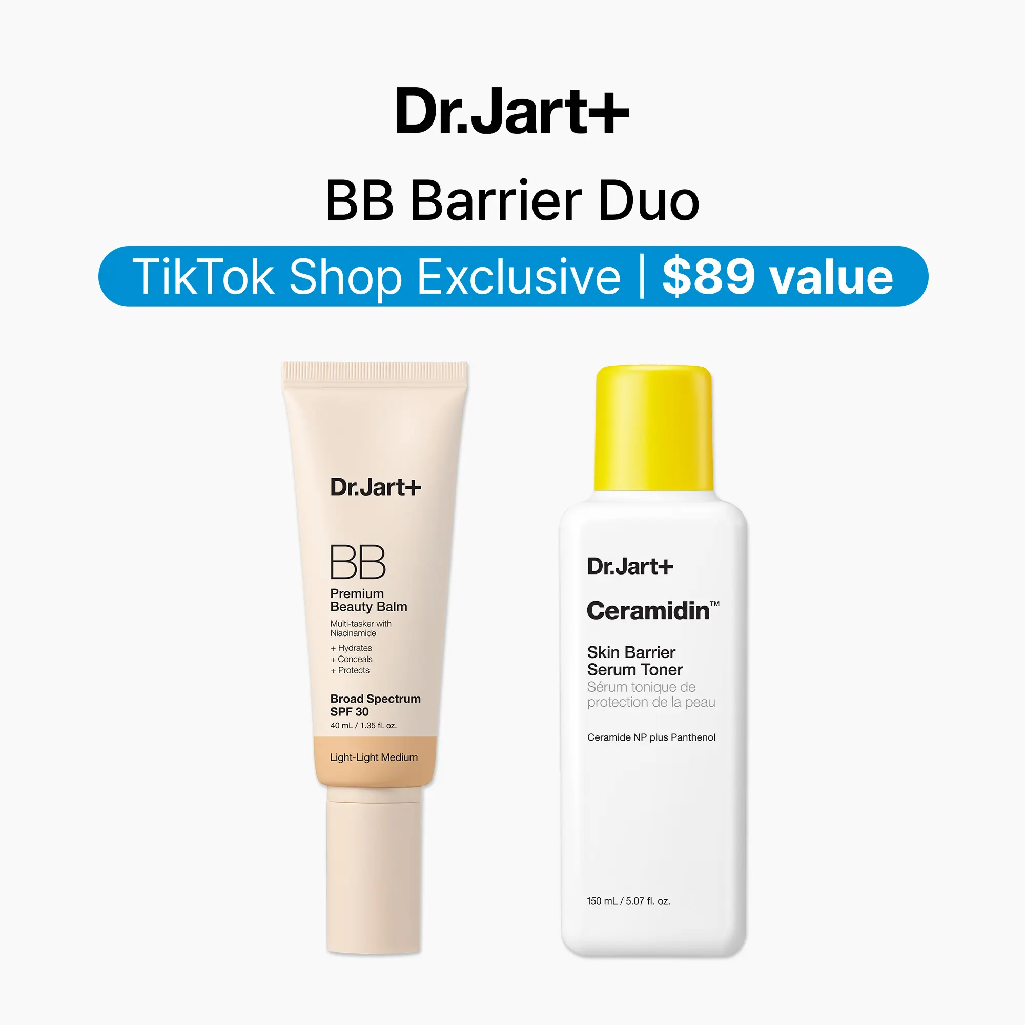 Dr.Jart+ BB + Barrier Milky Toner Duo