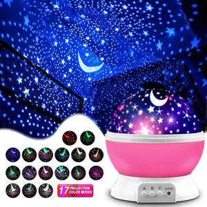 ransform your bedroom into a pink galaxy!  This star projector casts dreamy constellations and a glowing moon—perfect for cozy nights, sleepovers, or adding that magical vibe to your space!