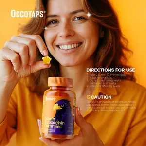 Lutein Gummy Eye health vitamins - Sugar-free lutein and zeaxanthin gummy supplements for clear vision, relief of dry eyes, and blue light support for adults and children Edible Dietary