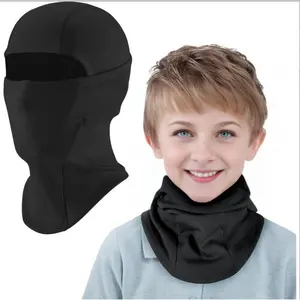 Kids Balaclava, Unisex Ski Mask Kids, Neck Warmer Gaiter Fleece Windproof Cycling, Motorcycle Outdoor Activities Balaclava for Boys and Girls, Full Face Cover Children's Windproof Breathable Mask
