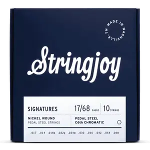 Stringjoy 17-68 C6th Signatures - Nickel Wound Pedal Steel Strings