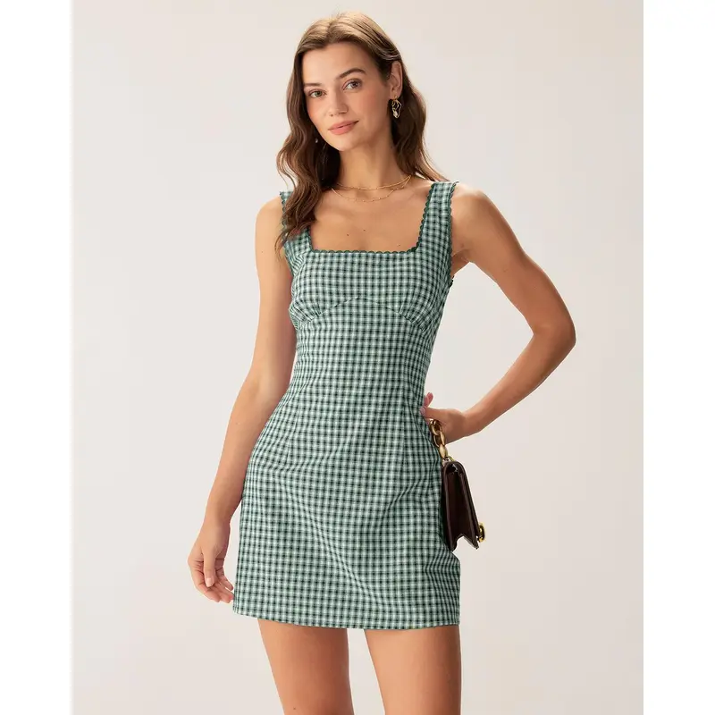 Green plaid skirt amazon - TikTok Shop