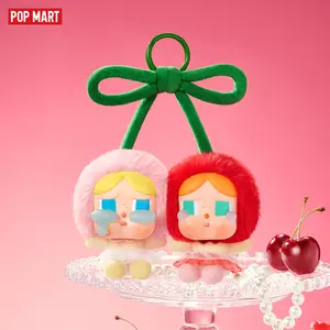 POP MART CRYBABY Crying For Love Series-Vinyl Plush Hanging Card (Love You Cherry Much), Collectible Toys, Mother’s Day Gift, Surprise Gift