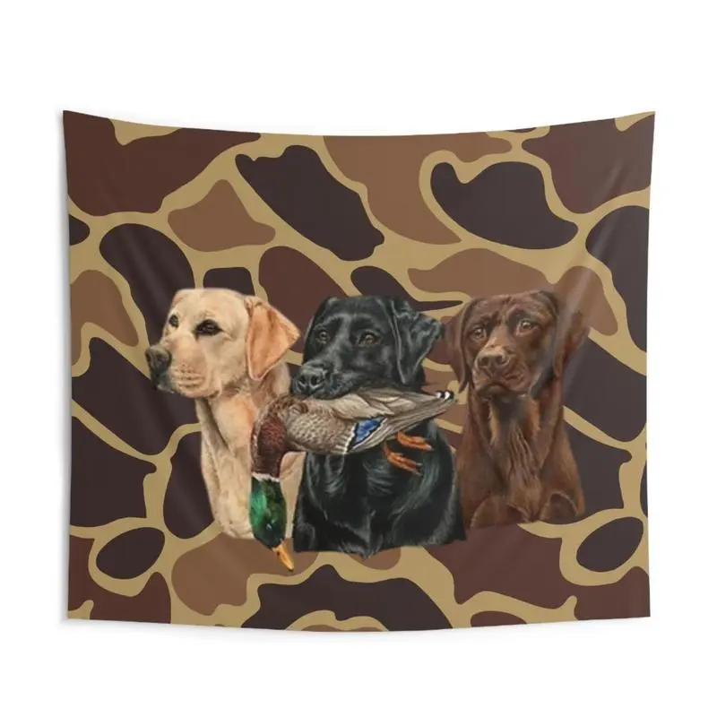 Duck Hunting Camo Tapestry Poster For Decorate Clubs Concerts Bars University Dormitories Living Rooms Bedroomsroom decor Print Decoration Art