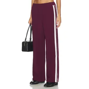 4th & Reckless Tammy Tailored Trouser in Burgundy