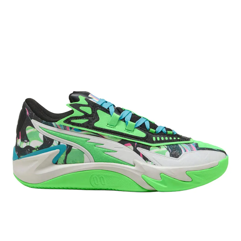 PUMA Mens X 2K Scoot Zeros Ii Lace Up Basketball Sneakers Shoes - Blue