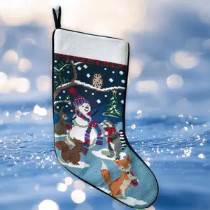 nds' End Needlepoint  Christmas Stocking
