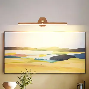 Adjustable LED Display Modern Mood Lighting, Atmosphere Lighting, LED Ambient Light, Wireless Art Picture Lamp, Interior LED Lights, USB Rechargeable Touch Switch Magnetic Wall Mount, Ideal for Paintings & Portraits, Adjustable Lights