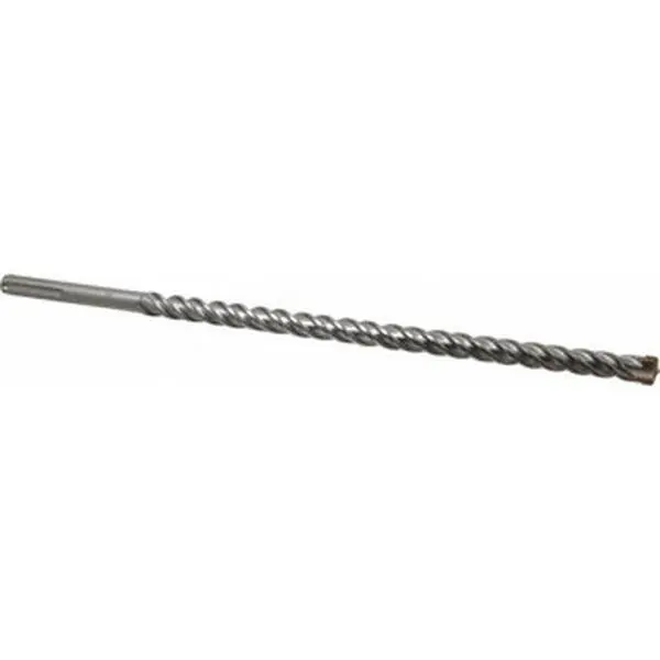 DeWALT Carbide-Tipped SDS-Max Shank Drill Bit - Rotary & Hammer Compatible, 7/8" Diam, 16" Usable Length, 21-1/2" OAL, Model DW5816 - For Rotary Drilling Applications, None