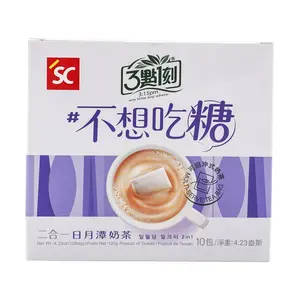 3:15PM No Cane Sugar-Sun Moon Lake Milk Tea 2 In 1 ,4.23 oz