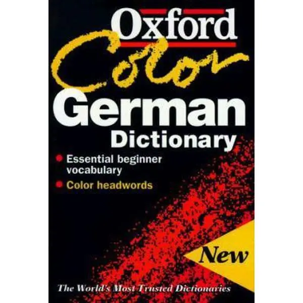 USED-The Oxford Color German Dictionary: German-English, English-German; Deutsch-Englisch, Englisch-Deutsch (Paperback)