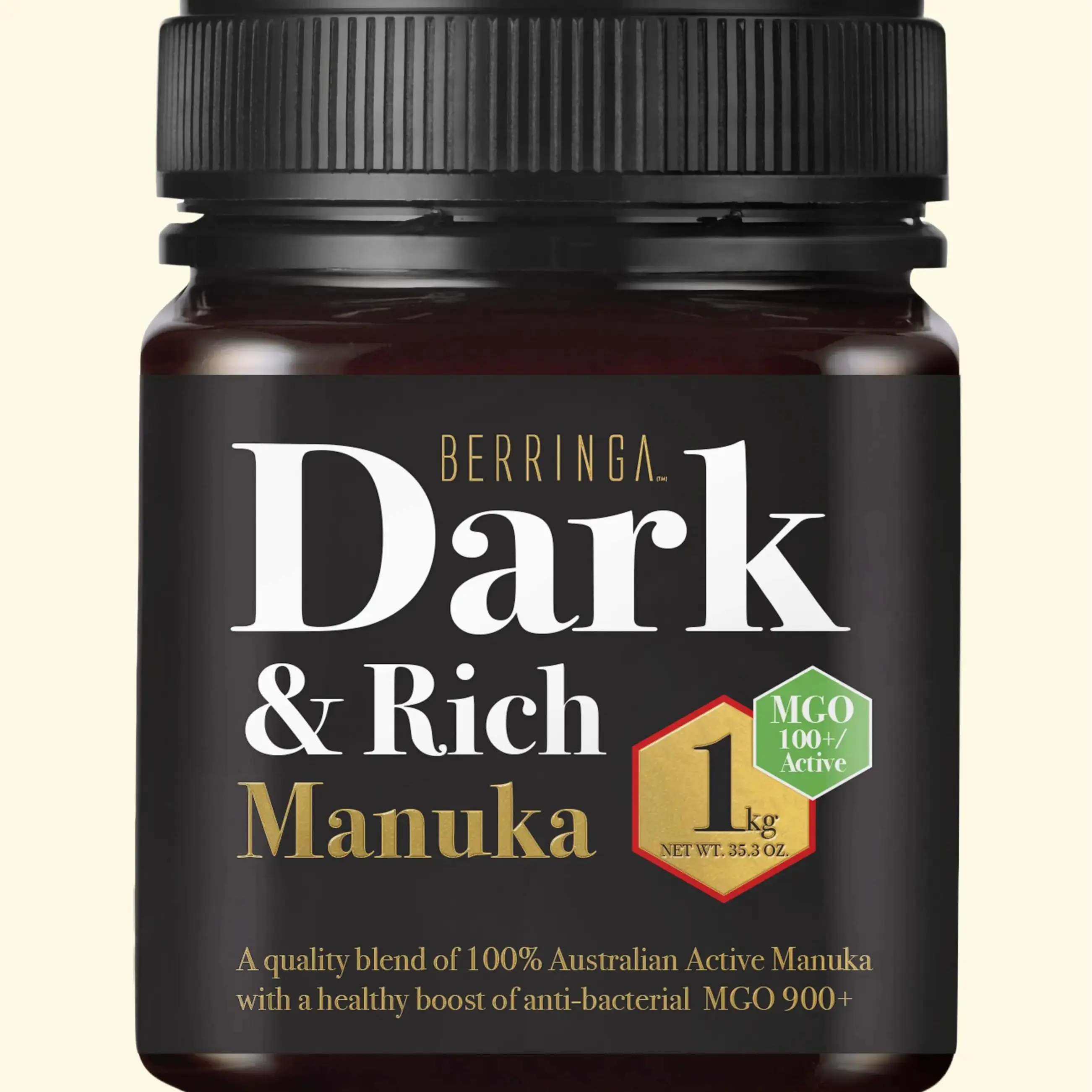 Berringa Dark & Rick Manuka Honey 100 MGO - 1 kg