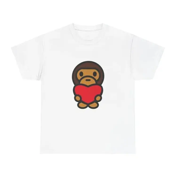 Vintage Monkey Valentine Graphic Tee, Retro Animal Lover T-Shirt, Aesthetic "Weirdly Cute" Monkey Shirt, Unisex Y2K Streetwear Top, Sarcastic Valentine's Day Gift for Him & Her