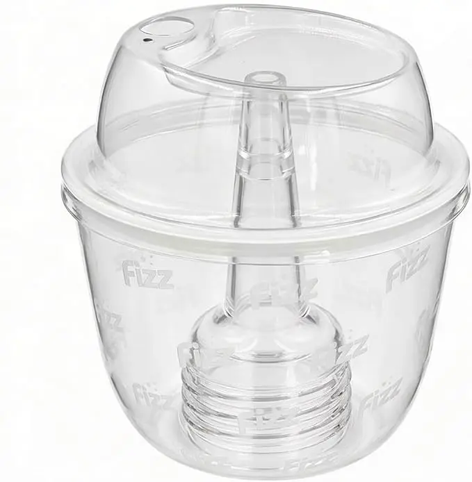 Fizz Cup Ice Cream Float Maker for Soda Bottles, Reusable Leak-Resistant Dessert Cup 12 Pack