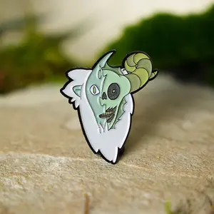 Billy the Lich — Ominous Glow-in-the-Dark Adventure Time Enamel Pin Collectible