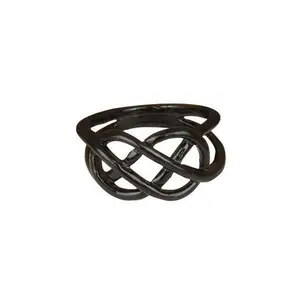 Liquorice Dipped Pretzel Ring