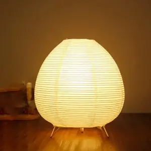 Rice Paper Lantern Led Table Lamp Living Room Bedroom Bedside Study Hotel Homestay Art Creative Decor Tripod Floor Lamp(Sheets)