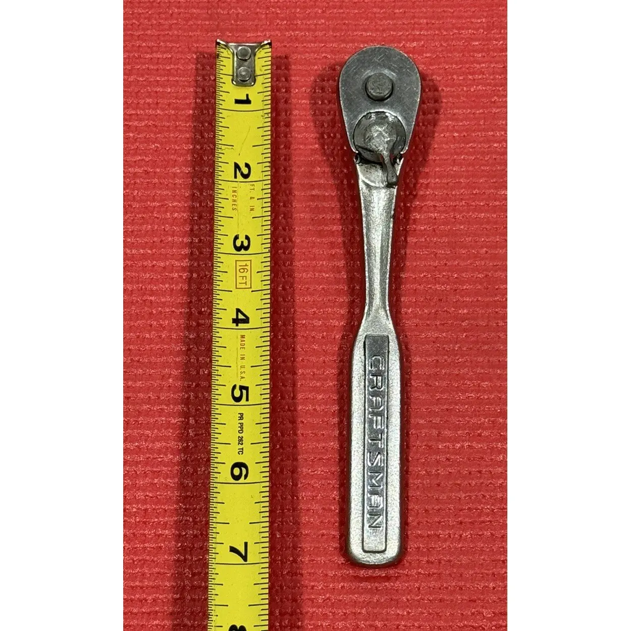 Craftsman V 43785 3/8" Drive 7" Quick Release Ratchet W/port Oil Made In USA