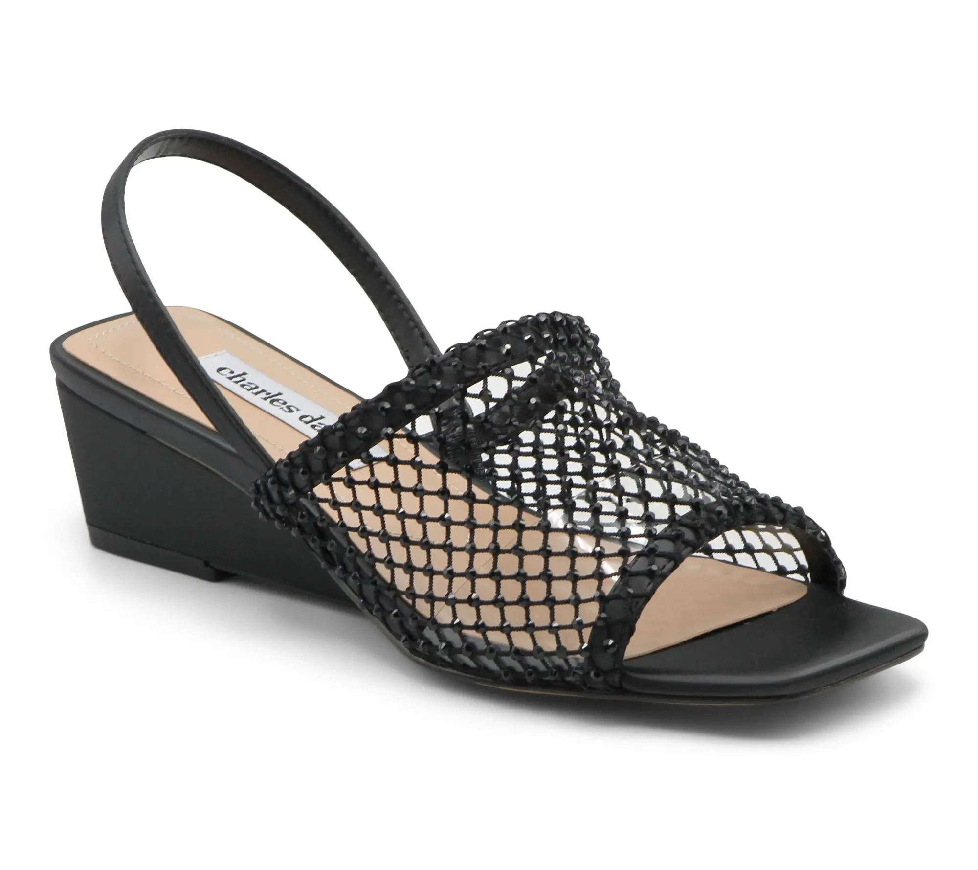Charles David Neah Slingback Wedge Sandal