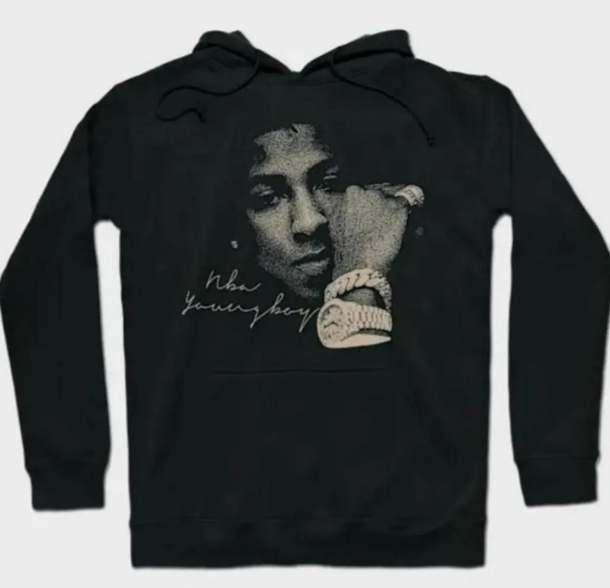 Rapper Youngboy Hoodie, Never Broke Again Vintage Retro Graphic Hoodie, Streetwear Unisex Top, Hip Hop Fan Apparel, YB Gift For EAFUX