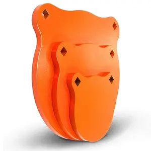 3 Inch 4 Inch 6 Inch AR500 Steel Targets, Gong Targets, Powder Coated, Durable Outdoor Training Equipment Set