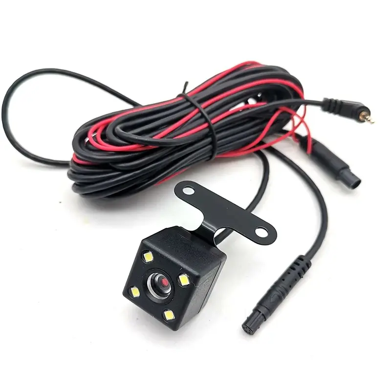 Car Backup Camera, 5-Pin Universal Adjustable 480p Reverse Parking Camera with 170-Degree Wide Angle, Waterproof LED Night Vision, Auto Accessories, Rear Camera For Car