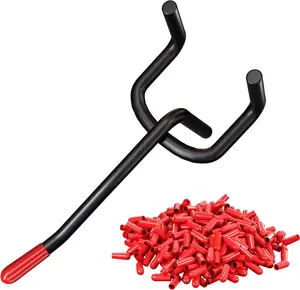 Pegboard Hooks for Hanging (50, 2in) High-Quality Material Hangers Organiser Set Stainless