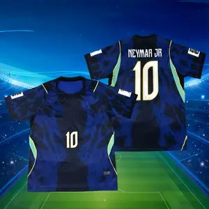 2026 Away Blue Short-Sleeve Fan Edition  Neymar #10 Soccer Jersey