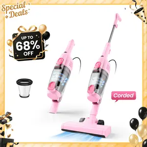 [Promoción] INSE R6X Aspiradora Escoba con Cable 600W 15KPa, Ultraligera sin Bolsa, 3 en 1 de Mano para Hogar, Alfombra, Suelo Duro, Pelo de Mascotas y Coche pet lovers Upright Vacuums DealsForYouDays