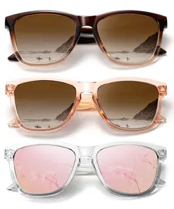 KALIYADI Classic Polarized Sunglasses for Women Trendy Sunglasses with UV Protection (S06)