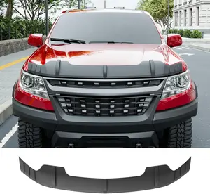 powoq Hood Deflector Compatible with 2015-2022 Chevy Colorado Hood Protector TPE Shield Replacement for 2015 2016 2017 2018 2019 2020 2021 2022 Chevy Colorado Accessories