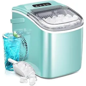 Portable Countertop Ice Maker Machine with Handle