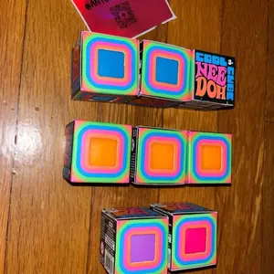 Nee Doh Cool Cube Squish pick your color only 1
